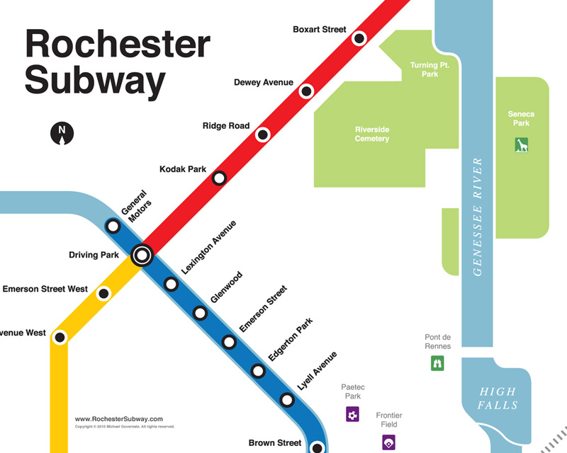 map wallpaper. Rochester Subway Map [ Free