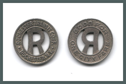 Token, Rochester Transit Corporation, Issued 1965