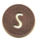 Rochester School Fare Token