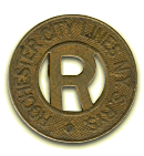 Rochester NYS Railways Token