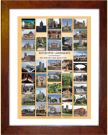 Rochester Landmarks Poster