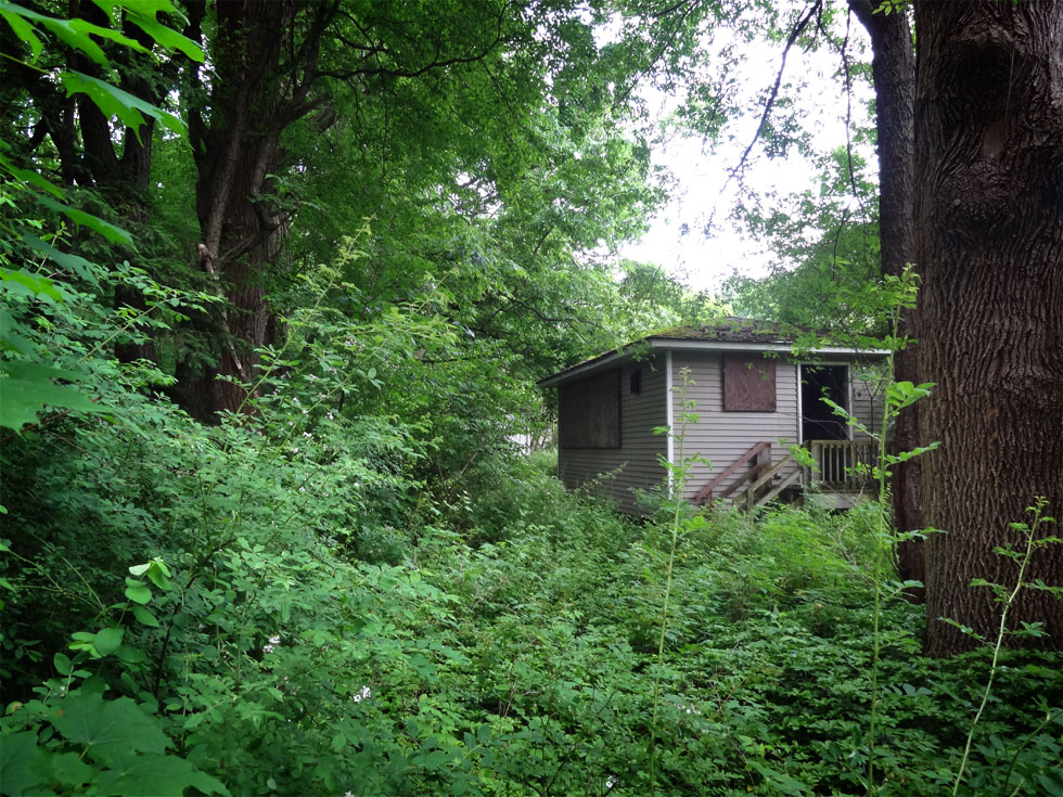 Beechwood Park in Sodus, NY is a former Girl Scouts of America summer camp. The property has been left as it was abandoned in 1996. [PHOTO: Chris Clemens and Luke Myer]